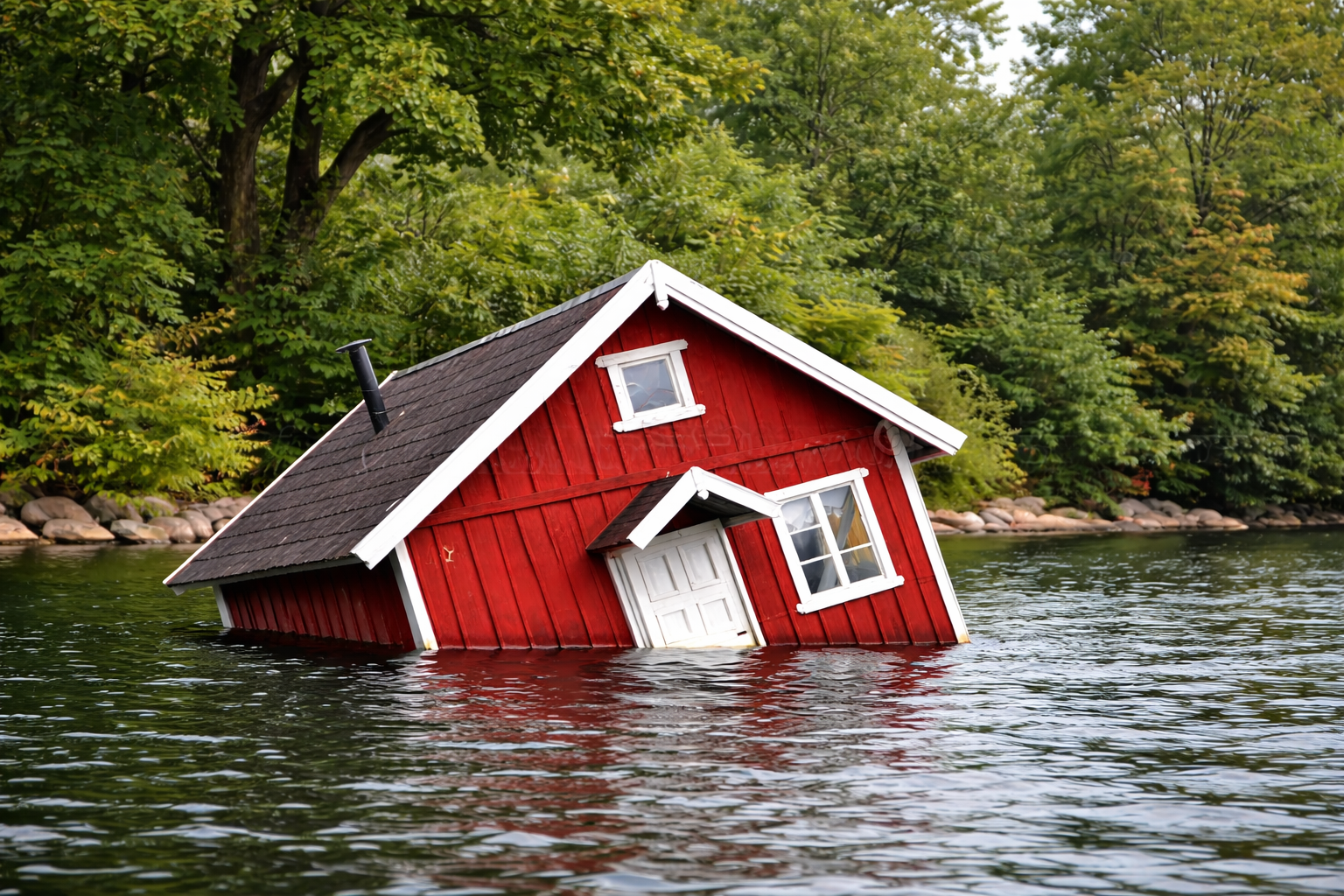 Do not let your dream home fall into the water