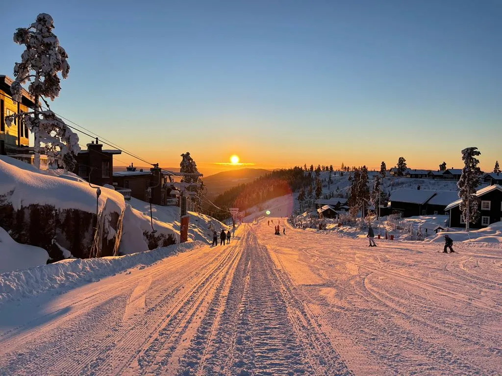 Winter surroundings in Sweden