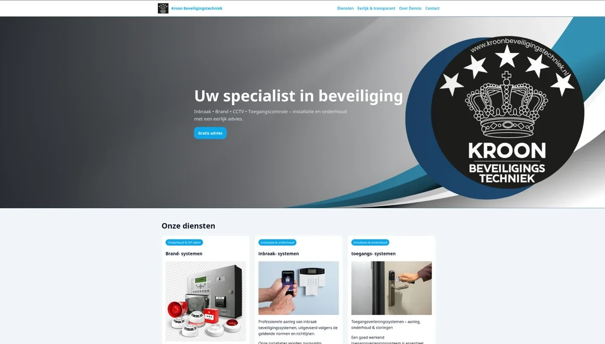 Kroonbeveiligingstechniek